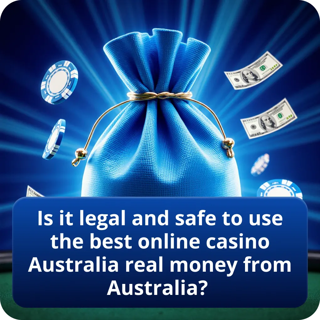 Is it legal and safe to use the best online casino Australia real money from Australia?