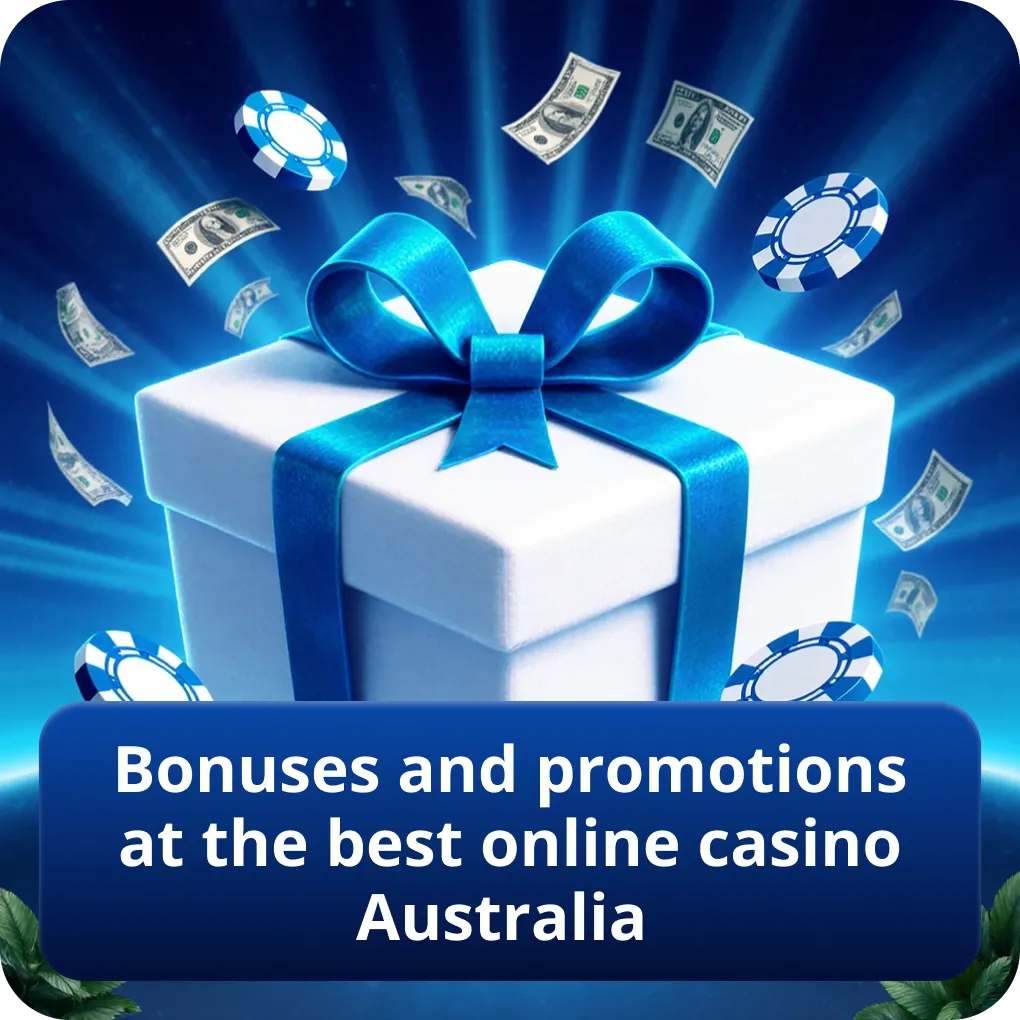 Bonuses and promotions at the best online casino Australia